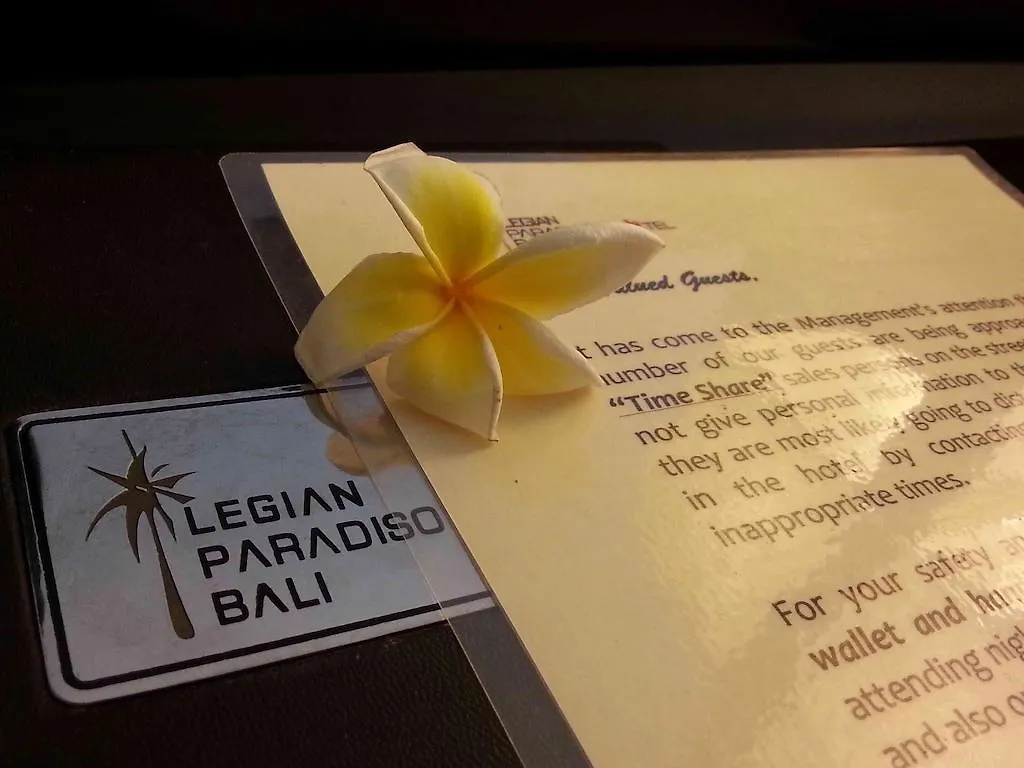 Legian Paradiso Hotel 3*, Legian (Bali) Indonesia